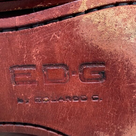 EDG by EDUARDO‎ G Russet Buttery Leather Wingtip Brogue Boots main image 11